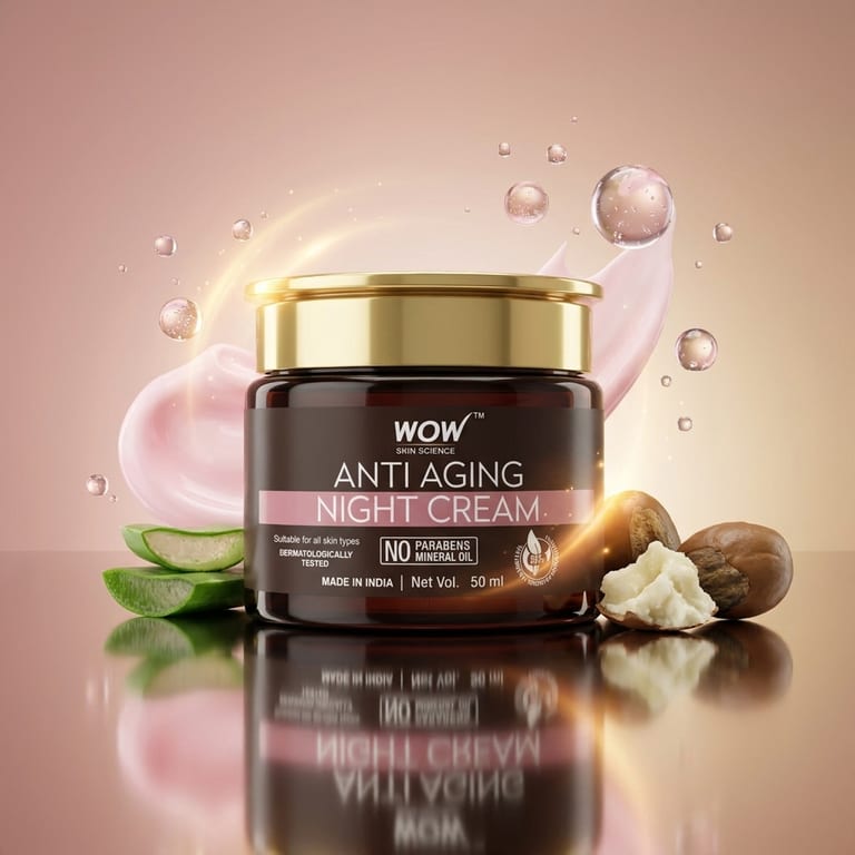 Anti-Aging Night Cream Collagen Boost & Skin Renewal