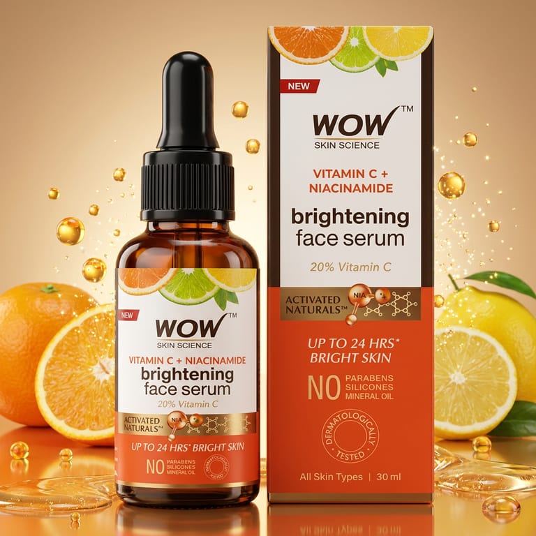 Vitamin C & Niacinamide Brightening Face Serum Brighter, Even-Toned