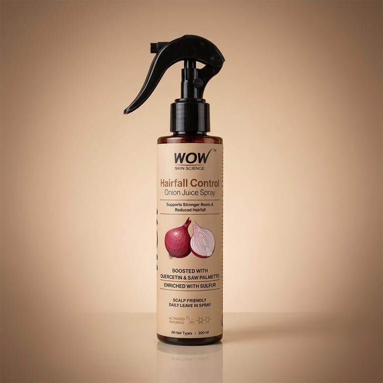Onion Juice Hairfall Control Spray Strengthens Roots & Reduces Hair