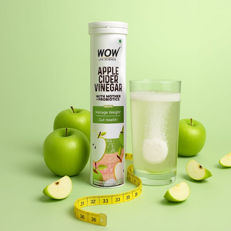 Apple Cider Vinegar Effervescent Tablets Gut Health & Weight