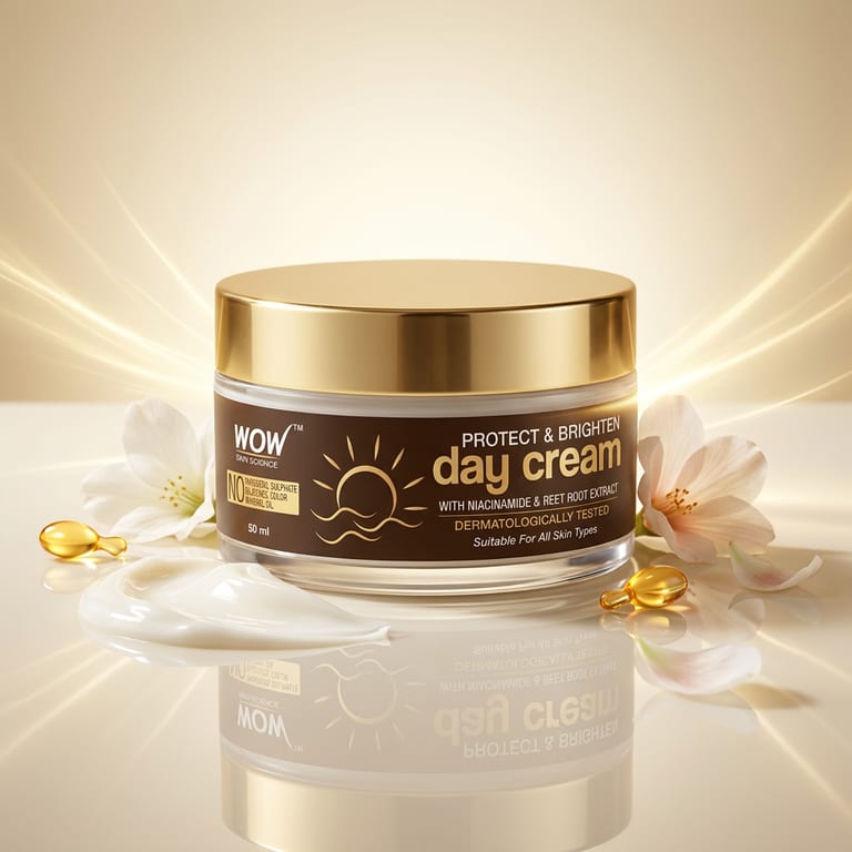 Day Cream Brighten & Protect with Niacinamide & Beetroot Extract