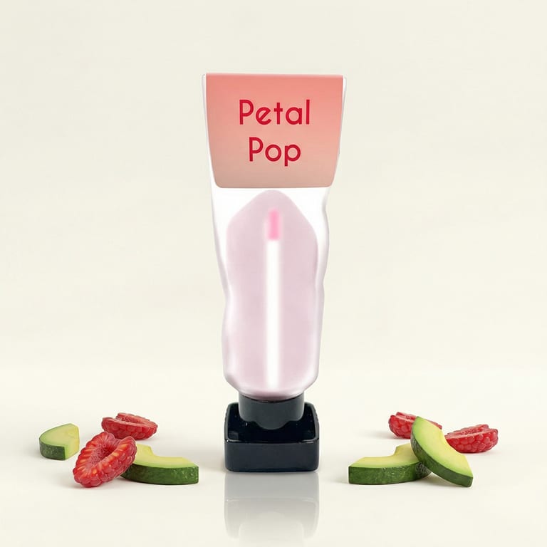 Lip Dew Potion Petal Pop Lip Gloss High-Shine Hydrating Gloss