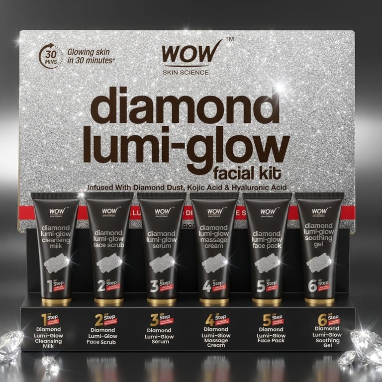 Diamond Facial Kit Salon-Quality Skin Polishing & Radiant Glow