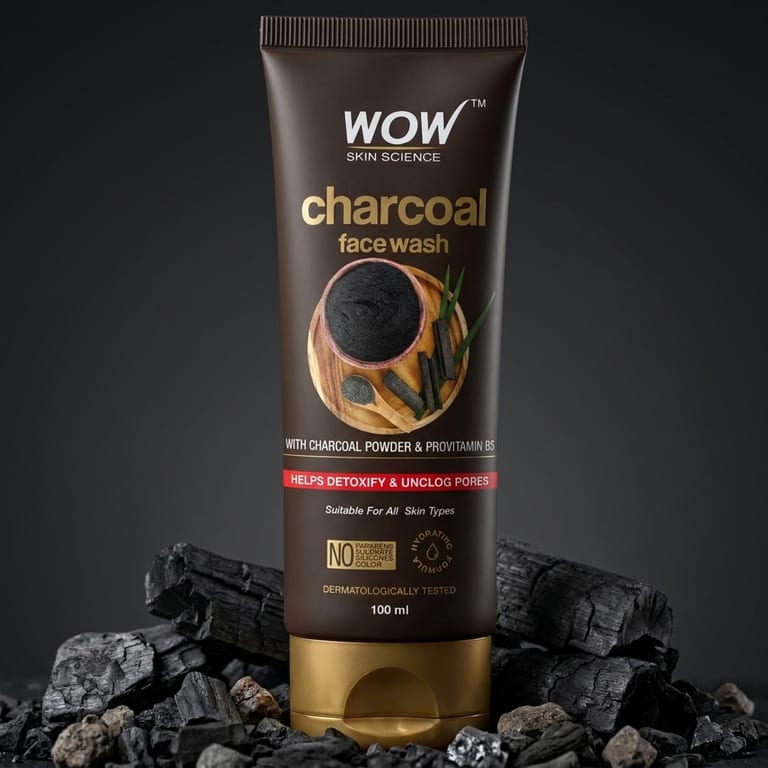 Charcoal & Tea Tree Oil Face Wash Anti-Pollution Deep Cleanse