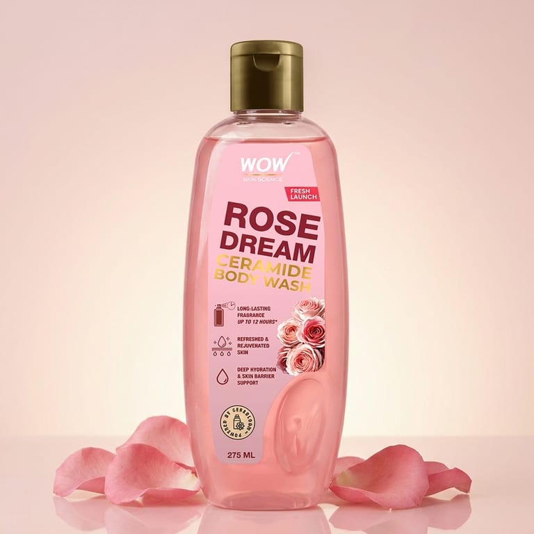 Rose Dream Body Wash Long-Lasting Hydration & Rose Fragrance