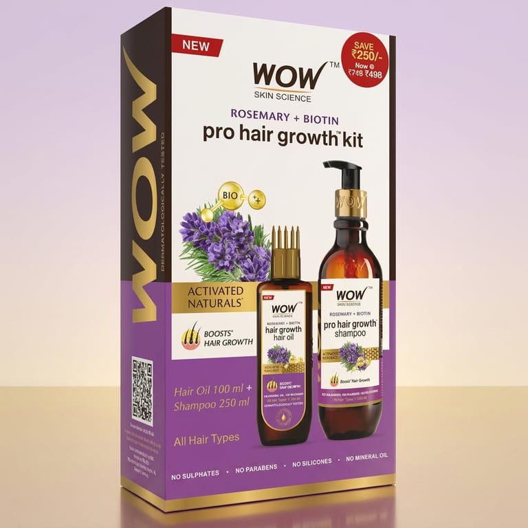 Rosemary Oil+Shampoo Kit 350ml 