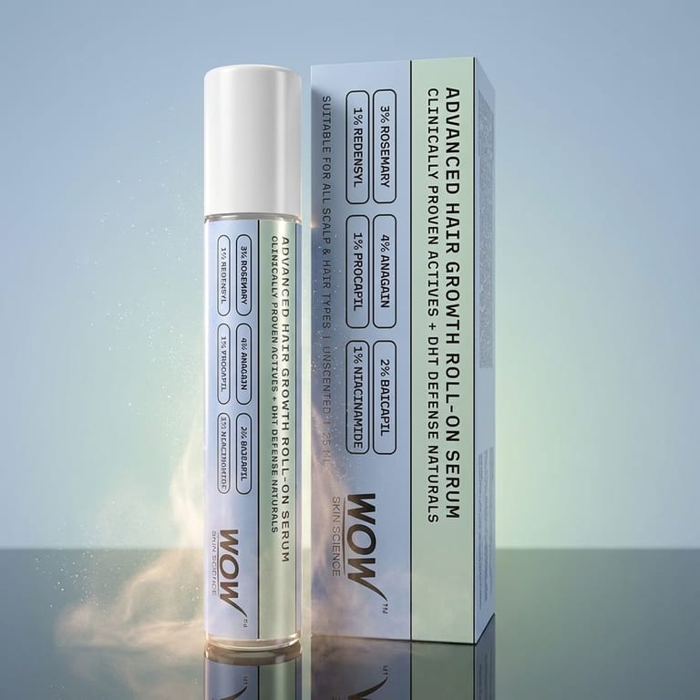 Advanced Hair Growth Roll-On Serum Targeted DHT Defense
