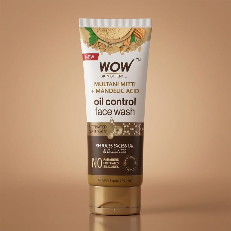 Purifying Multani Mitti Face Wash Oil-Control & Brightening Gel