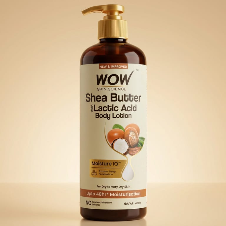 Shea Butter & Cocoa Butter Body Lotion 48-Hour Deep Moisture