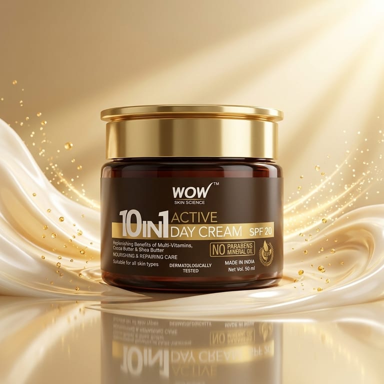 WOW 10-in-1 Active Day Cream SPF 15 PA+++ Multi-Benefit Hydration