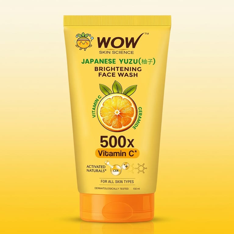 Japanese Yuzu + Vitamin C Brightening Face Wash Glow-Boosting