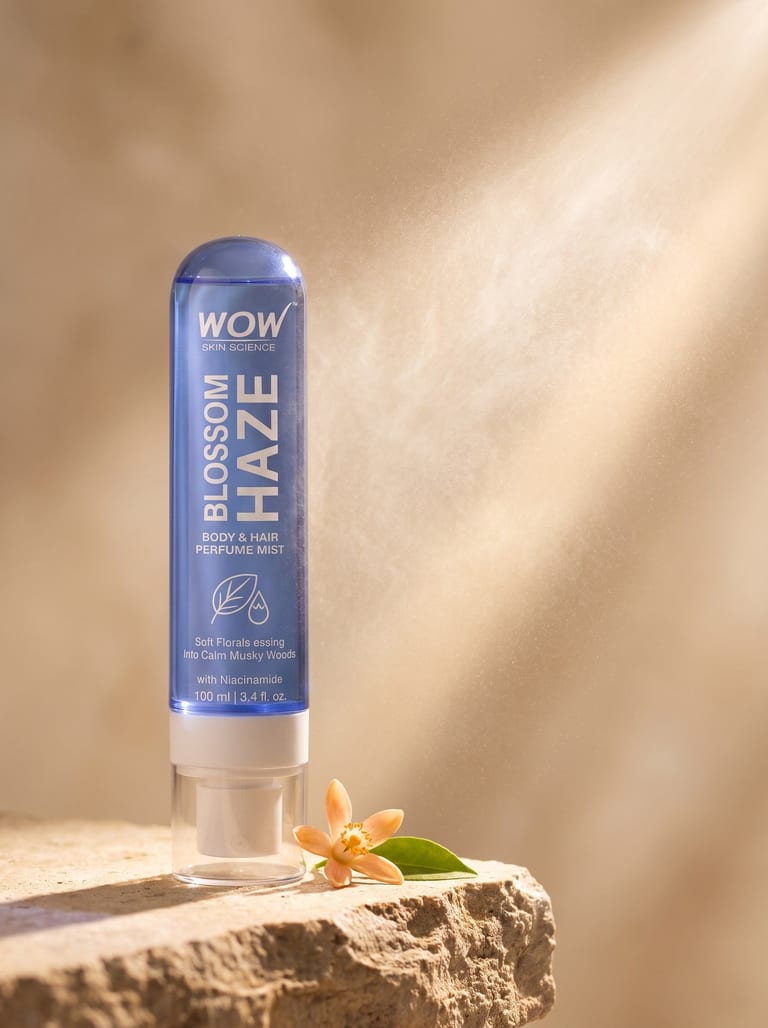 Blossom Haze Hair & Body Mist Warm Woods & Floral Elegance