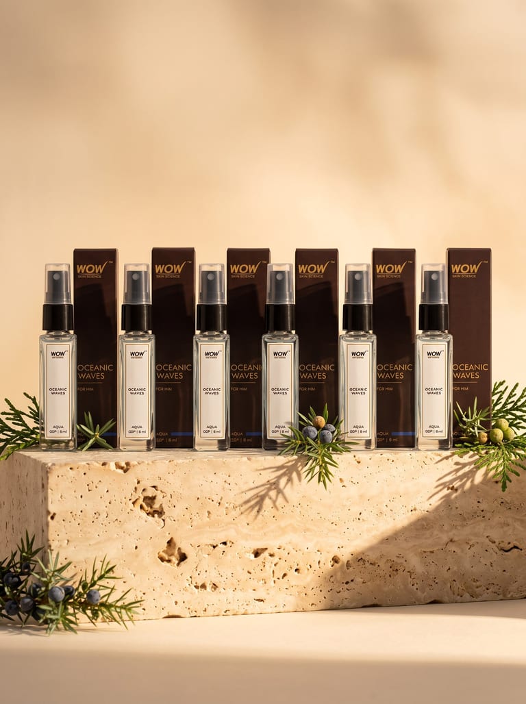 Oceanic Waves Aqua Eau De Parfum Fresh & Energizing Daily Fragrance