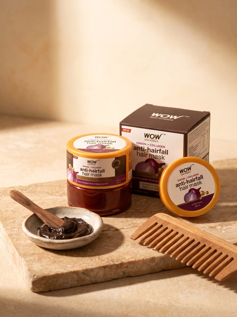 Onion & Collagen Hair Mask Anti-Hair Fall & Strengthening