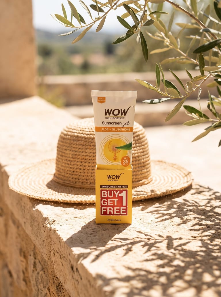 Sunscreen Gel SPF 35 PA++++ Broad-Spectrum UVA, UVB & Blue Light