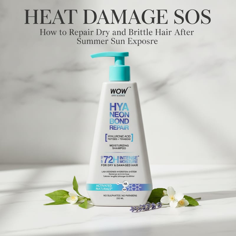 Heat Damage SOS: How to Repair Dry and Brittle Hair After Summer Sun Exposure