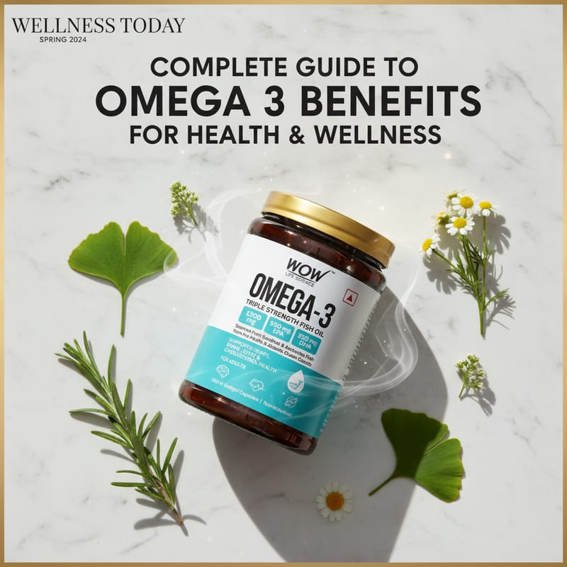 Complete Guide to Omega 3 Benefits for Health & Wellness