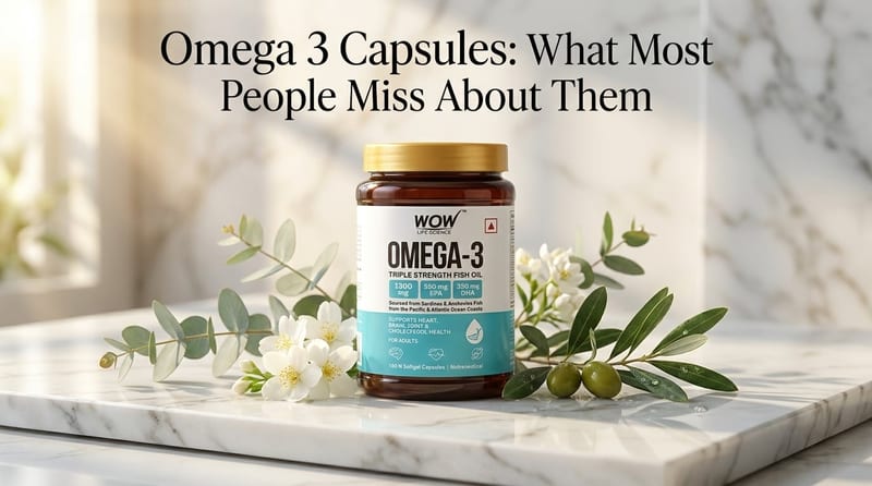 Omega 3 Capsules: What Most People Miss About Them