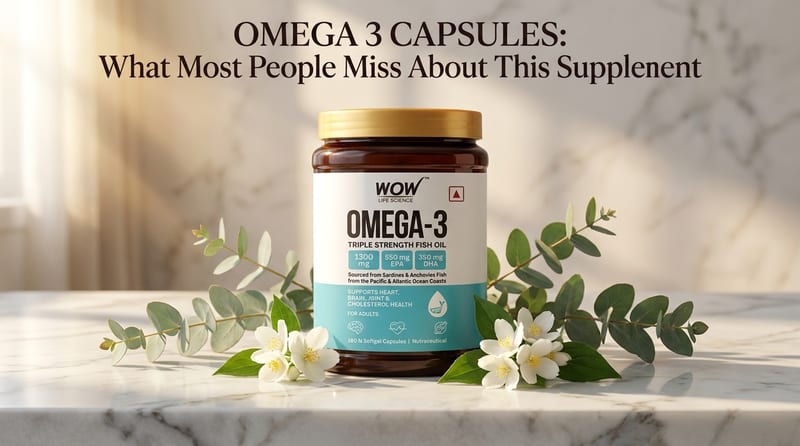 Omega 3 Capsules: What Most People Miss About This Supplement