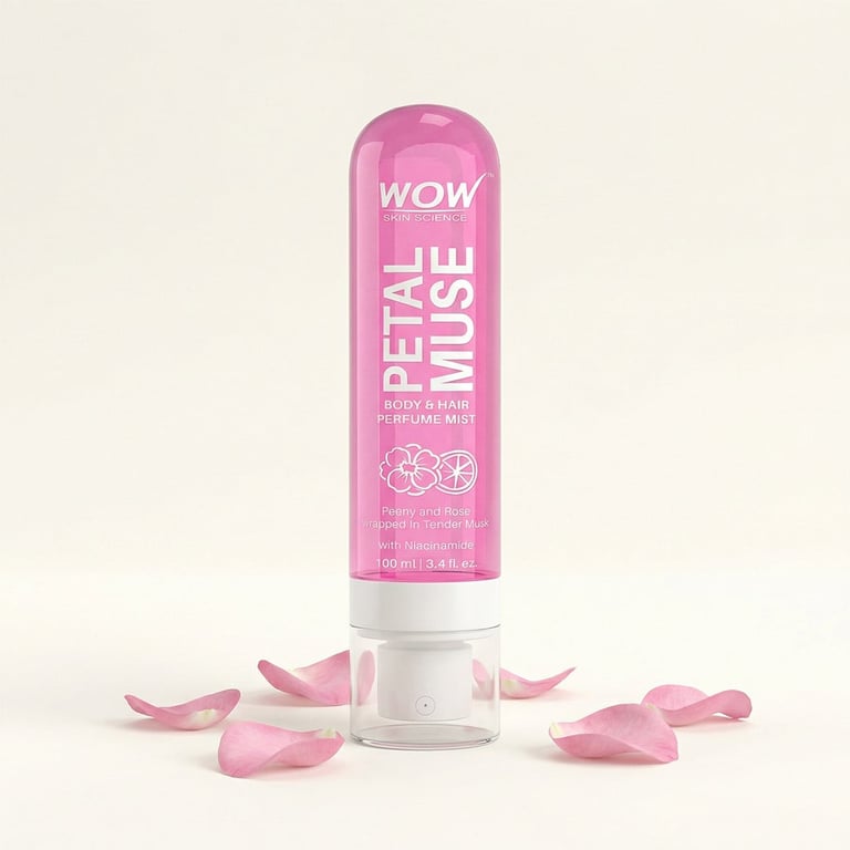 Petal Muse Floral Hair & Body Mist Long-Lasting Peony Freshness