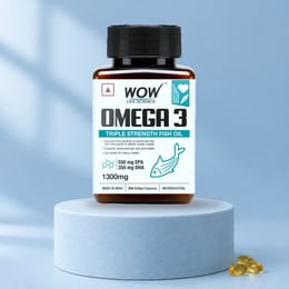 Omega-3 Fish Oil Capsules Heart, Brain & Joint Support