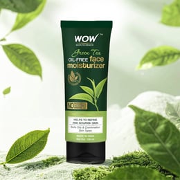 Green Tea Antioxidant Moisturizer Lightweight Hydration for Oily Skin