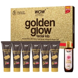 6-Step Gold Facial Kit Brightens & Tightens Skin in 30 Minutes