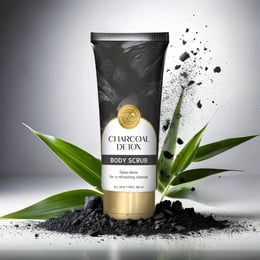 Charcoal Detox Body Scrub - 150 ml
