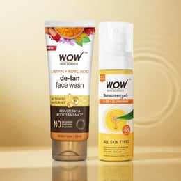 Ubtan Face Wash & Sunscreen Kit Revitalize & Protect