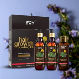 Rosemary & Biotin Hair Care Kit Reduces Hair Fall & Promotes Fuller