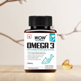 Triple Strength Omega 3 Fish Oil Supports Heart Health & Cognitive