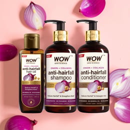 Onion & Collagen Hairfall Kit Supports Stronger Roots