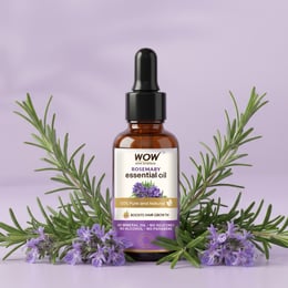 Rosemary Essential Oil Enhances Hair Growth & Scalp Vitality