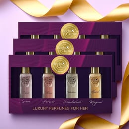 Luxury Eau de Epic Memories Perfume Gift Set for Women - 4 x 20 ml - Pack of 3