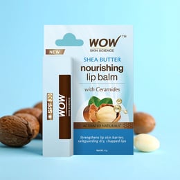 Shea Butter Nourishing Lip Balm with Ceramides SPF 30 Deep Moisture