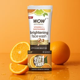 Vitamin C Brightening Gel Face Wash Brighter, Even-Toned Skin