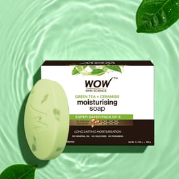 Green Tea & Ceramide Moisturizing Soap Clarifying & Hydrating Cleanse