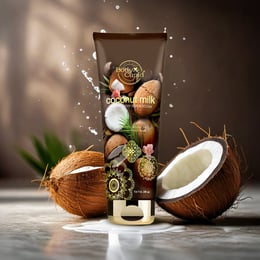 COCONUT MILK BODY SCRUB POLISH - 200 ML