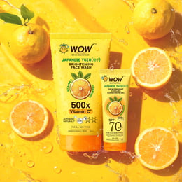 Yuzu Brightening Sunscreen Gel Ultimate Radiance & SPF 70 Protection