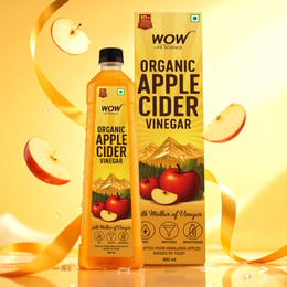 Organic Himalayan Apple Cider Vinegar Drink Supports Gut Health