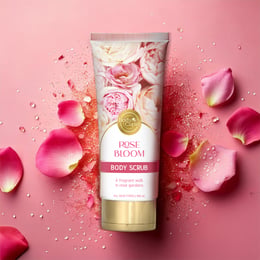 Rose Bloom Body Scrub Gentle Exfoliating Scrub