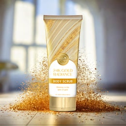 24K Gold Radiance Body Scrub - 150 ml
