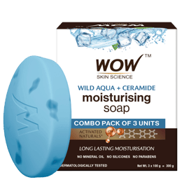 Wild Aqua & Ceramide Moisturizing Soap Cooling Cleanse & Deep Moisture