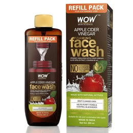 Apple Cider Vinegar Foaming Face Wash Deep Cleanse & Glow
