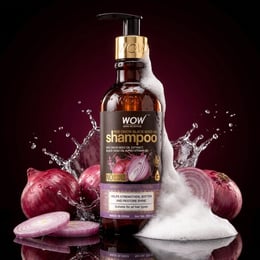 Onion & Collagen Anti-Hairfall Shampoo Strengthens Roots & Reduces