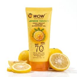 Yuzu Sunscreen Gel SPF 70 PA++++ Broad-Spectrum Protection