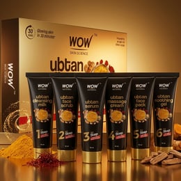 Ubtan Radiance 6-Step Facial Kit De-Tan & Glow in Minutes