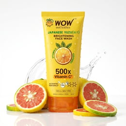 Japanese Yuzu + Vitamin C Brightening Face Wash Glow-Boosting