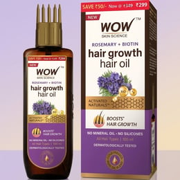 Rosemary Biotin Hair Oil Strengthens Hair & Controls Hair Fall