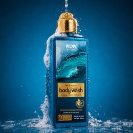 Wild Aqua Foaming Body Wash Refreshing Sulphate-Free Cleanse